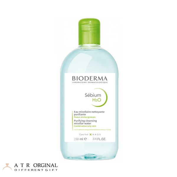 مایع پاک کننده آرایش سبیوم اچ دو او پوست چرب بایودرما