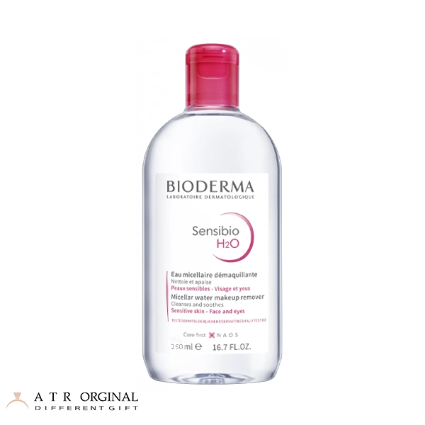 مایع پاک کننده آرایش سنسیبیو پوست خشک و حساس بایودرما