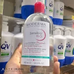 مایع پاک کننده آرایش سنسیبیو پوست خشک و حساس بایودرما