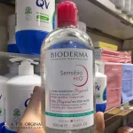 مایع پاک کننده آرایش سنسیبیو پوست خشک و حساس بایودرما