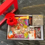 باکس هدیه مردانه عطر لالیک مشکی چوبی انکر نویر