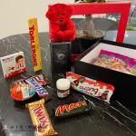 باکس هدیه مردانه عطر ورساچه پورهوم (ورساچه آبی)