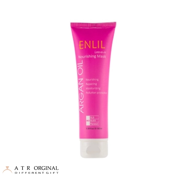 enlil-leave-in-nourishing-hair-mask ماسک مو تقویت کننده انلیل حاوی روغن آرگان بدون آبکشی