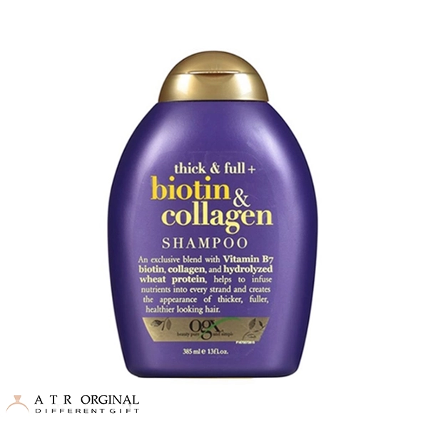 شامپو مو حجم دهنده بیوتین و کلاژن او جی ایکس
