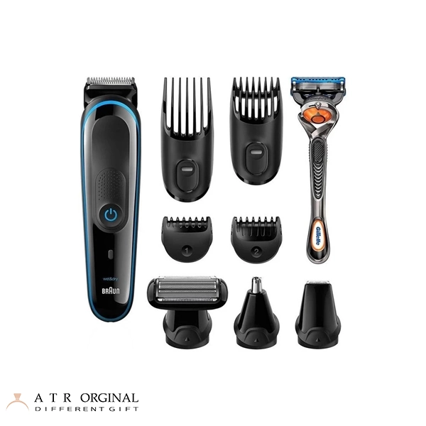 Braun Multi Groom Kit MGK 5280 ست ماشین اصلاح مو صورت و بدن براون مدل MGK 5280