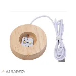 چراغ خواب گوی کریستالی مدل نردبان ماه