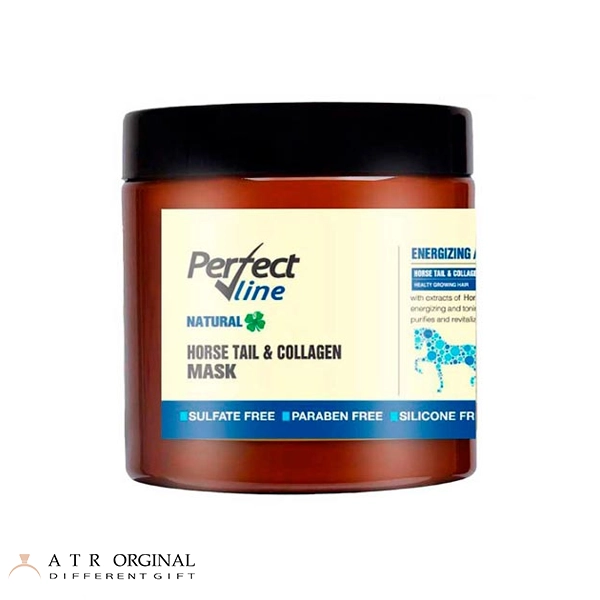 ماسک مو حاوی عصاره گیاه دم اسب و کلاژن پرفکت لاین
