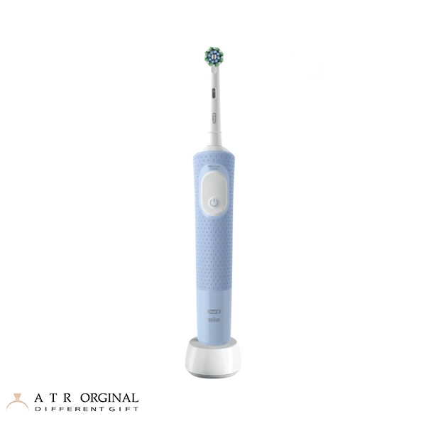 oral-b vitality pro protect x clean electric toothbrush-3 مسواک برقی اورال-بی مدل Vitality Pro Protect X Clean رنگ یاسی