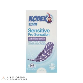 کاندوم کدکس مدل Sensitive Pro-Sensation بسته 12 عددی