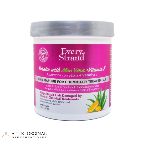 ماسک موی آلوئه ورا برای کراتین موهای رنگ شده و کراتینه اوری استرند