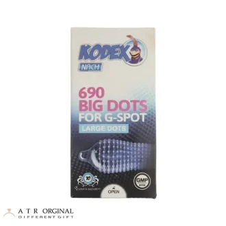 کاندوم ناچ کدکس مدل BIG DOTS بسته 10 عددی