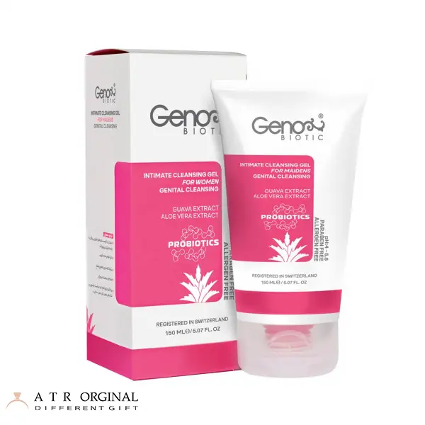 Genobiotic genital washing gel suitable for virgins volume 150 ml-1 ژل شستشوی ژنیتال ژنوبایوتیک مناسب دوشیزگان حجم 150 میلی لیتر