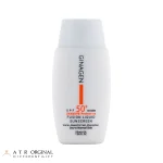کرم ضد آفتاب بی رنگ ژیناژن مدل Fusion Liquid مناسب پوست خشک و نرمال