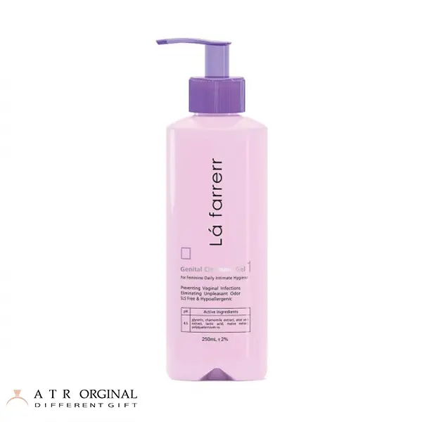 La farrerr hygiene gel for girls and women code 1 volume 250 ml-1 ژل بهداشتی دوشیزگان و بانوان لافارر کد 1 حجم 250 میلی لیتر