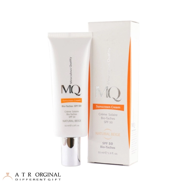 کرم ضد آفتاب ضدلک ام کیو بایوتچ spf50 حجم 55 میل