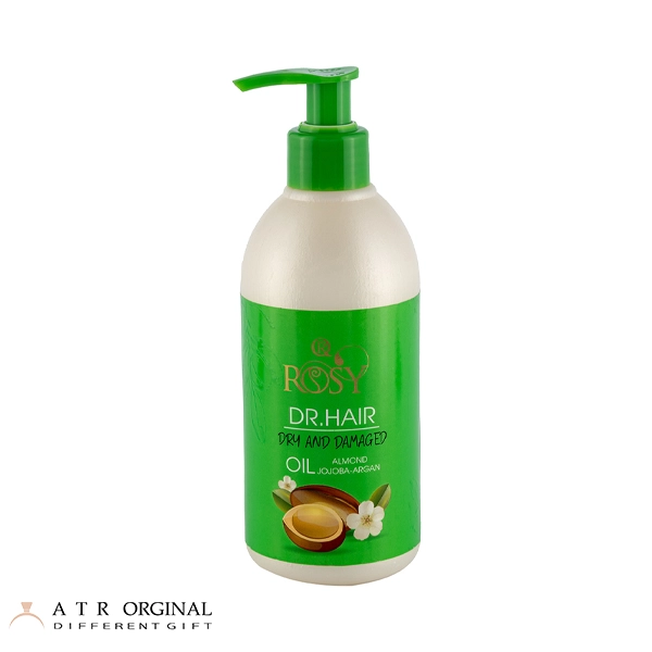 Ro Rosy Almond And Jojoba Hair Mask For Dry And Damaged Hair ماسک مو روروسی حاوی روغن بادام مناسب مو خشک و آسیب دیده حجم 300 میلی لیتر