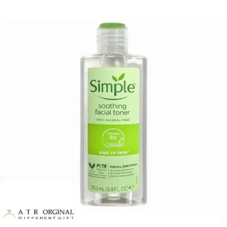 تونر پاک کننده سیمپل مدل kind to skin حجم 200 میلی لیتر