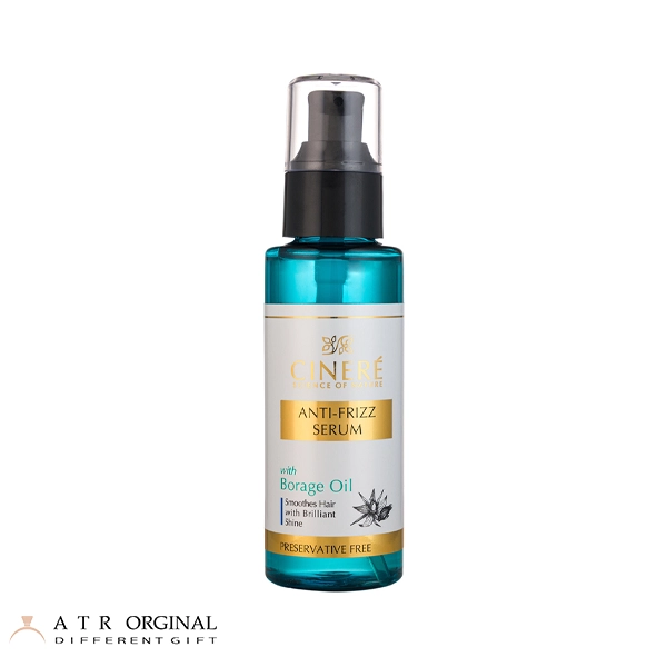 cinere-anti-frizz-serum سرم مو ضد وز سینره مناسب مو خشک و شکننده حجم 100میلی لیتر