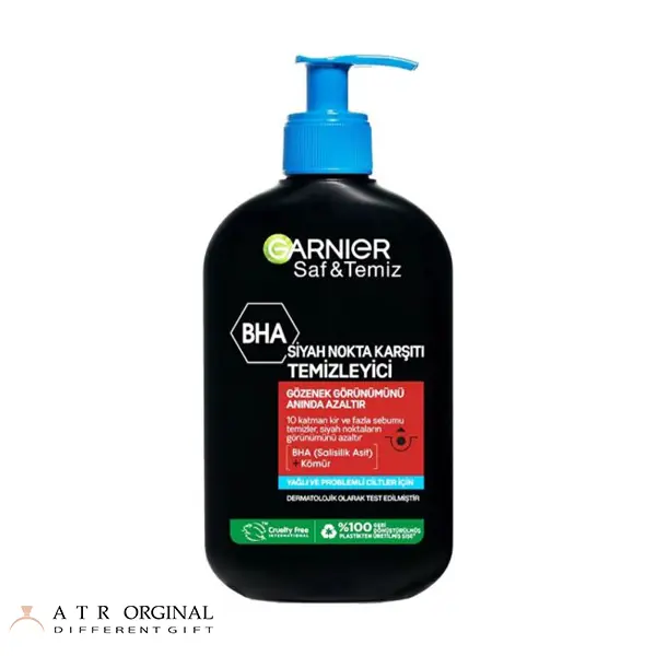 ژل شستشوی صورت زغالی گارنیر حجم 250 میل