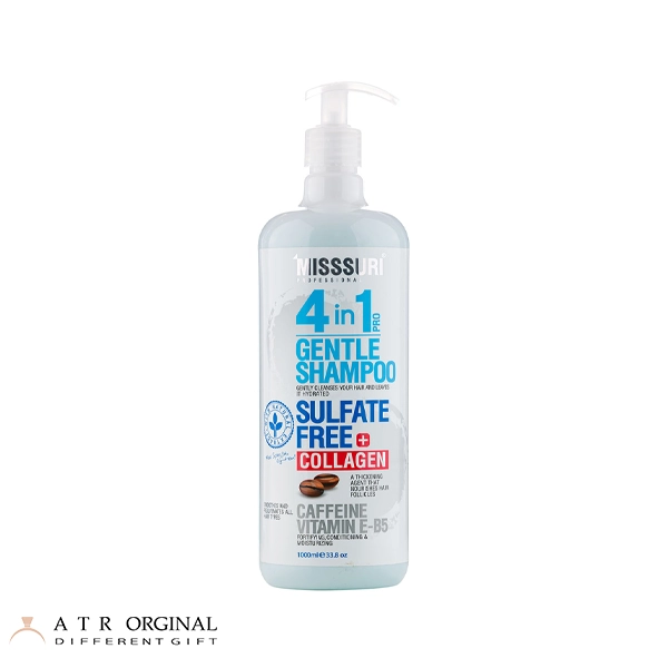 misssur-sulfate-free-4-in-1-shampoo شامپو فاقد سولفات و تقویت کننده مو 4 در 1 میسوری حجم 1000 میلی لیتر