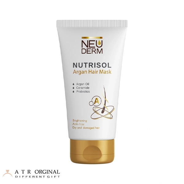 neuderm-nutrisol-argan-hair-mask ماسک مو نئودرم مدل نوتریسل حاوی آرگان