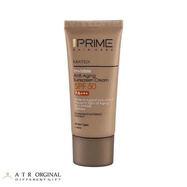 ضد آفتاب رنگی جوان کننده پرایم با SPF50 حجم 40 میلی لیتر