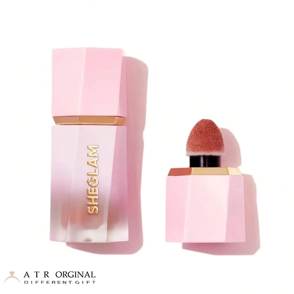 sheglam-liquid-blush-Risky Business رژگونه مایع مات شیگلم رنگ Risky Business