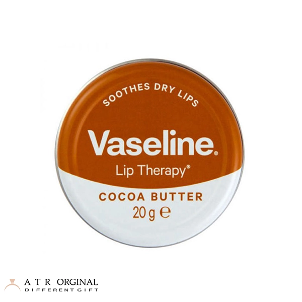 COCOA BUTTER Conditioner Radiant lip balm Vaseline بالم لب کاکائو باتر براق نرم کننده وازلین