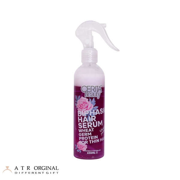 Cerita Beauty Biphasic Hair Serum For Thin Hair سرم دوفاز محافظ موهای نازک و کم حجم بیوتی سریتا حجم 230 میلی لیتر