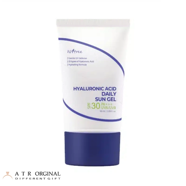 Isntree Hyaluronic Acid Daily Sun Gels ضد آفتاب ژلی هیالورونیک اسید و تسکین دهنده ایزنتری