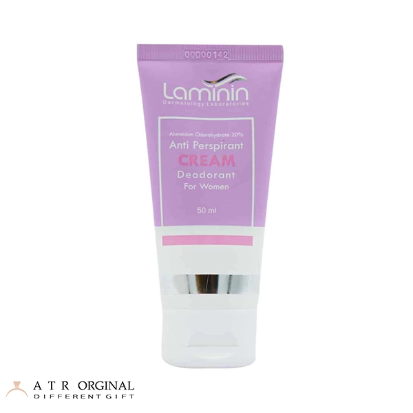LAMININ ANTI PERSPIRANT FOR WOMEN کرم ضد تعریق دئودرانت بانوان لامینین حجم 50 میلی لیتر