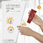 کرم ضدآفتاب و ضدلک رنگی لافارر مدل SPF40-Light، مناسب پوست‌های خشک و معمولی