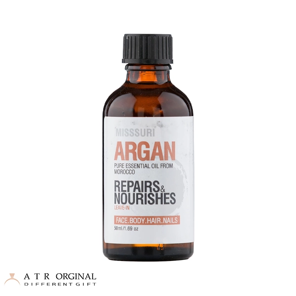 Misssuri Argan Oil روغن مو آرگان مراکشی میسوری مناسب انواع مو حجم 50 میلی لیتر
