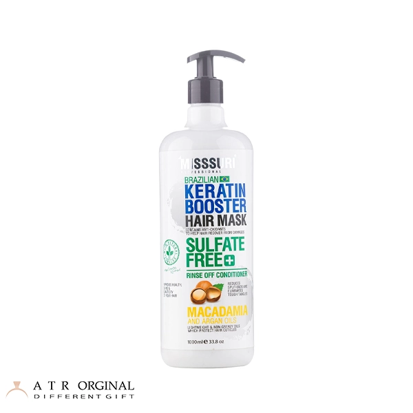 Misssuri Sulfate Free Hair Mask ماسک مو کراتین میسوری فاقد سولفات مناسب مو خشک میسوری حجم 1000 میلی لیتر