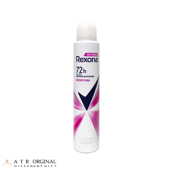 اسپری دئودورانت زنانه مدل Biorythm حجم 200 میل رکسونا