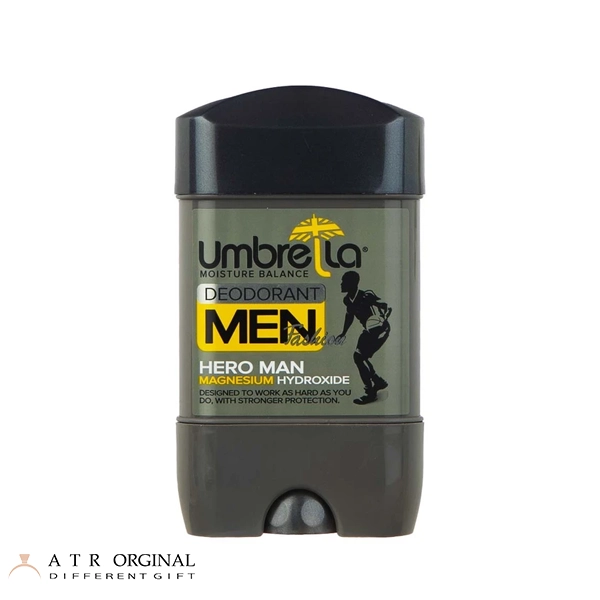 ژل دئودورانت مردانه آمبرلا مدل Hero Man وزن 75 گرم