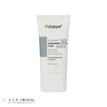 فلوئید ضدآفتاب بی‌رنگ ویتالیر SPF50 مدل Whitevit مناسب انواع پوست، حجم 50 میلی‌لیتر