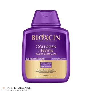 شامپو ضد ریزش و حجم دهنده کلاژن و بیوتین بیوکسین 300 میل