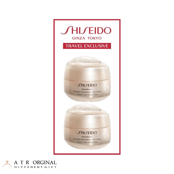 shiseido-benefiance-eye-cream-duo ست کرم دور چشم بنفیانس شیسیدو