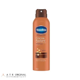 اسپری لوسیون بدن وازلین مدل Cocoa Radiant