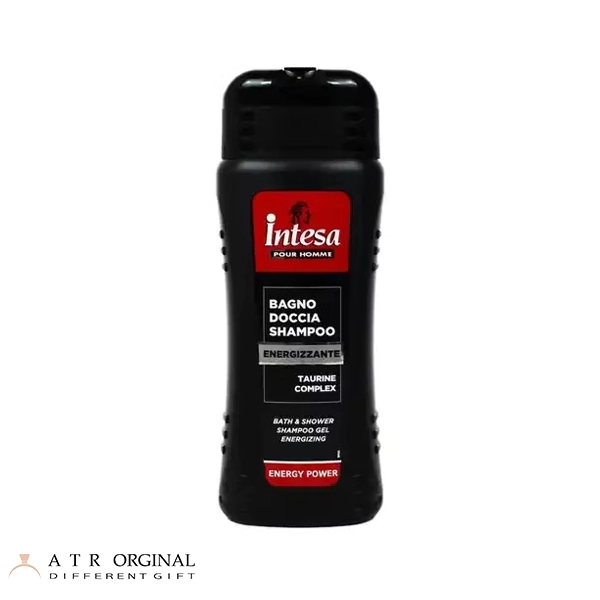 Intesa Mens Energizing Shampoo Pour Homme شامپو سر و بدن مردانه اینتسا مدل energizing انرژیبخش