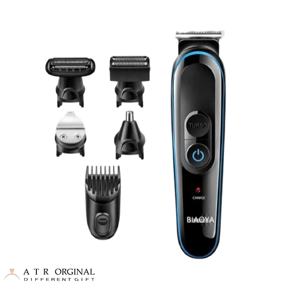 BIAOYA Facial and Body Hair Trimmer Set Model BAY-690 ست ماشین اصلاح موی صورت و بدن بیاوی مدل BAY-690