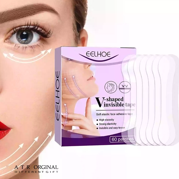 Emergency adhesive for jaw angle correction- چسب اورژانسی اصلاح زاویه فک و لیفت صورت و غبغب 30 عددی