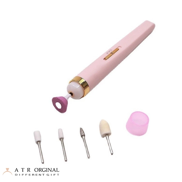 Flower Rechargeable Nail File and Polisher سوهان و پولیش ناخن شارژی فلاور