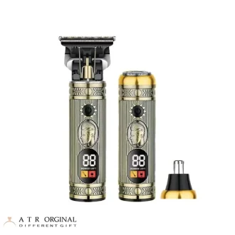 ماشین اصلاح موی بدن و صورت گرومینگ مدل YM-T50 به همراه ماشین اصلاح سر مدل 01