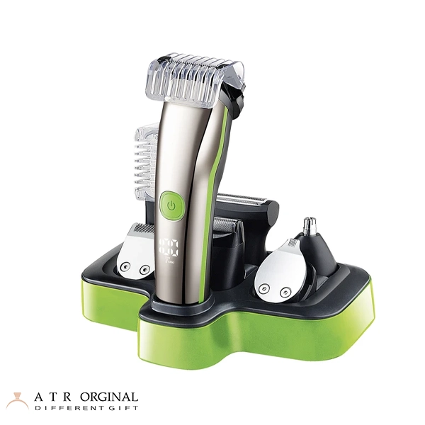 HTC AT1208 body and head hair trimmer ماشین اصلاح موی بدن و سر و صورت اچ تی سی مدل AT1208