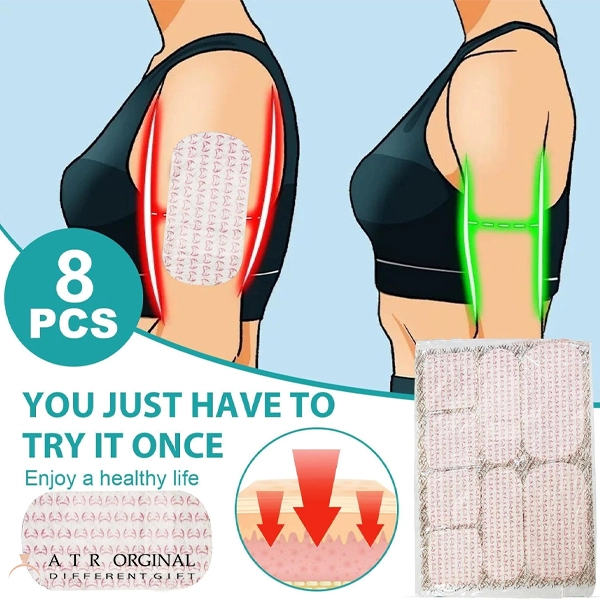 MYMI Wonder Patch Herbal Slimming Patch for Upper Body پچ لاغری گیاهی بالا تنه MYMI Wonder Patch | بسته 24 عددی