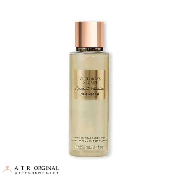 Victoria’s Secret Body Splash Coconut Passion shimmer بادی اسپلش کوکونات پشن اکلیلی زنانه ویکتوریا سکرت
