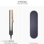 اتو و حالت‌ دهنده مو دایسون مدل HT01 - نقره ای