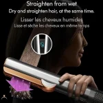 اتو و حالت‌ دهنده مو دایسون مدل HT01 - نقره ای